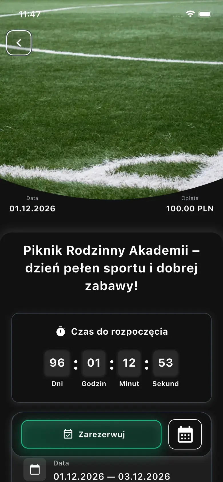 Wydarzenie — Szczegóły i rezerwacja