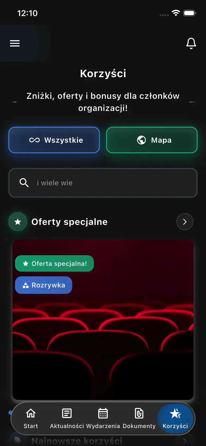 Korzyści — Oferty dla społeczności